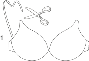 How to convert a regular bra into a convertible at Bra Straps.com